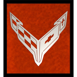 c8-corvette-framed-laser-cut-logo-orange