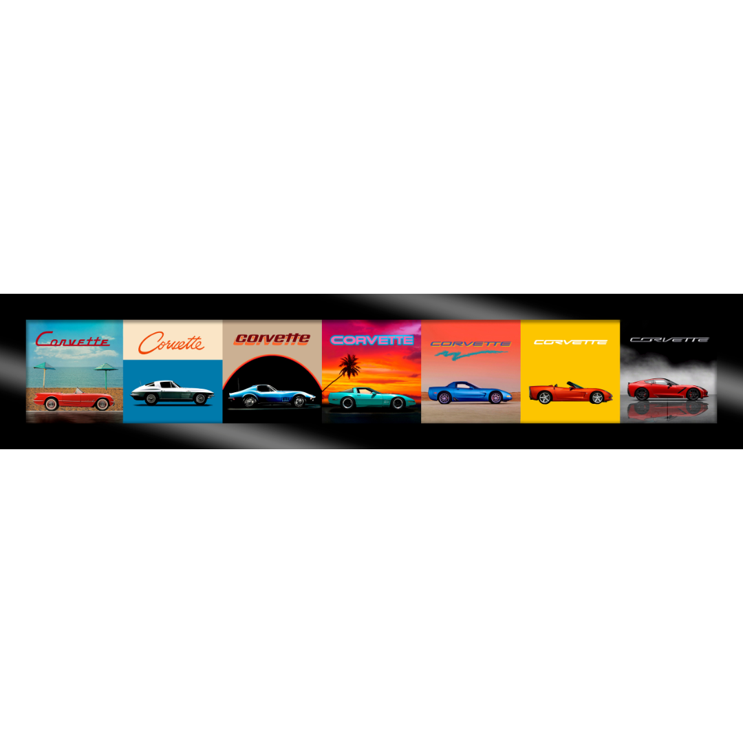 c1-c7-corvette-decades-framed-print