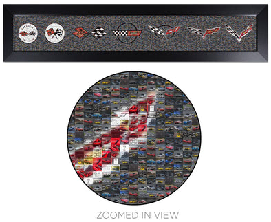 corvette-generations-mosaic-framed-artwork