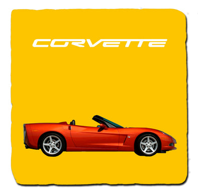 C6 Corvette Generations Stone Coaster