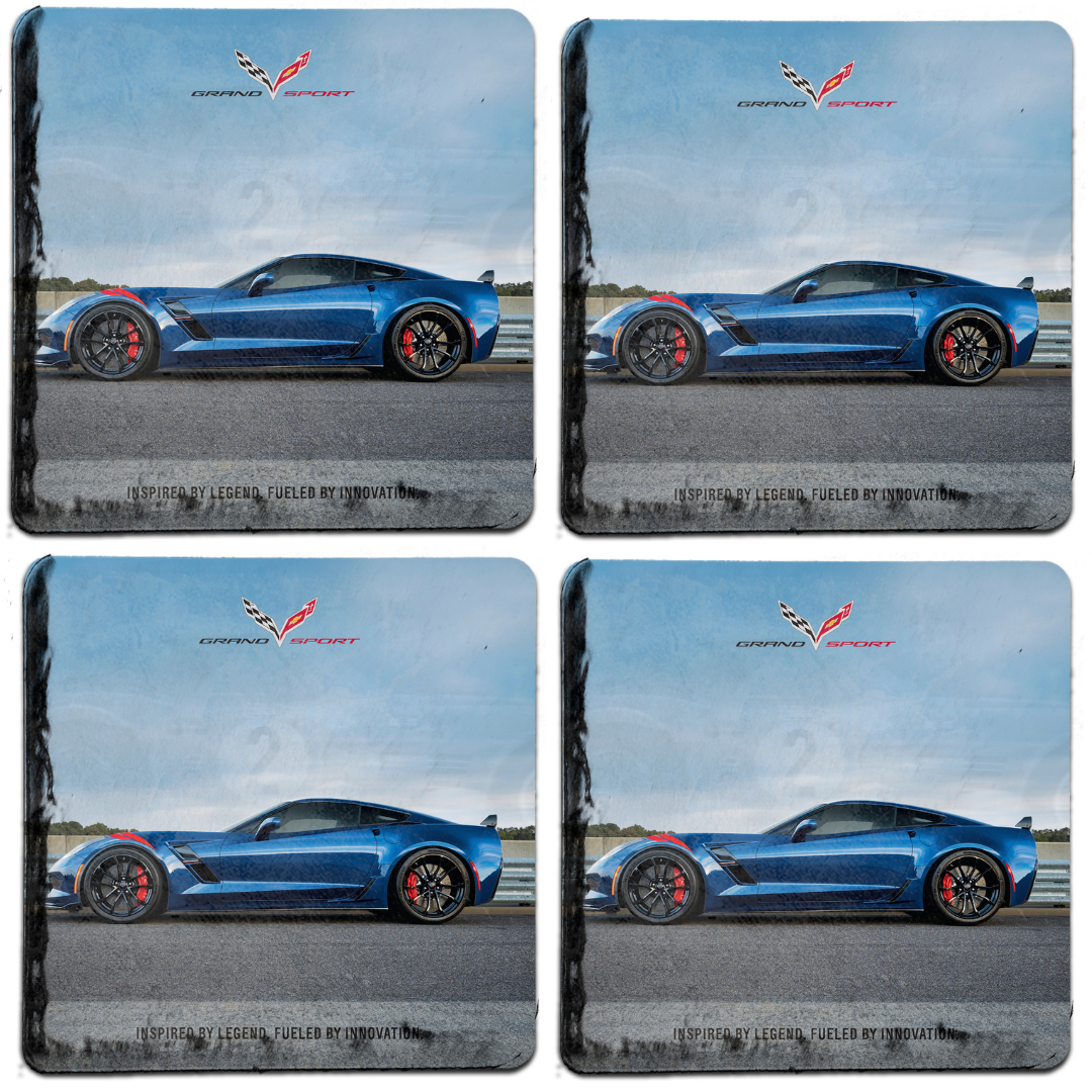 c7-corvette-grand-sport-legend-stone-tile-coaster-bundle-set-of-4