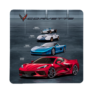 Next Generation C8 Corvette – Mid-Engine Concepts Stone Coaster