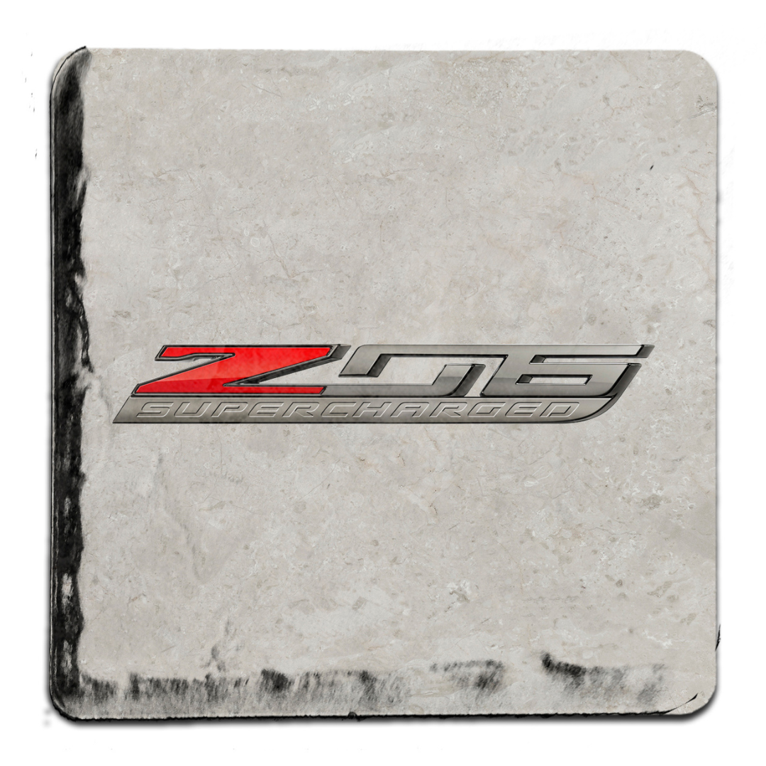 c7-corvette-z06-supercharged-logo-stone-coaster-set-of-4