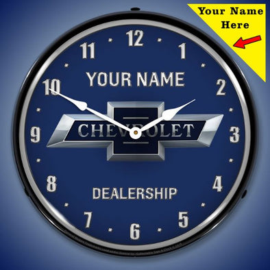 chevrolet-bowtie-100th-anniversary-lighted-clock-name-option