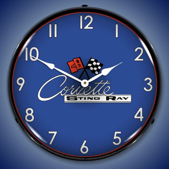 C2 Corvette Lighted Clock Profile - [Corvette Store Online]