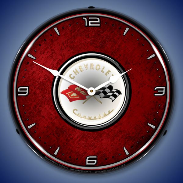 C1 Corvette Clock