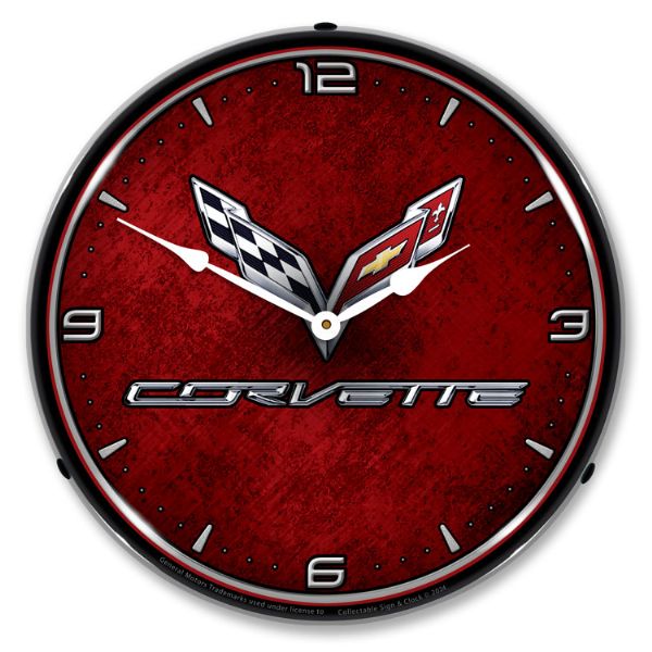 C7 Corvette Clock-GM24021527-corvette-store-online