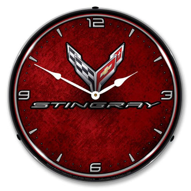 C8 Stingray Clock-GM24021538-corvette-store-online