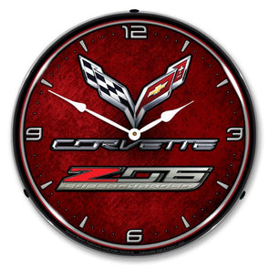 C7 Corvette Z06 Clock-GM24021540-corvette-store-online