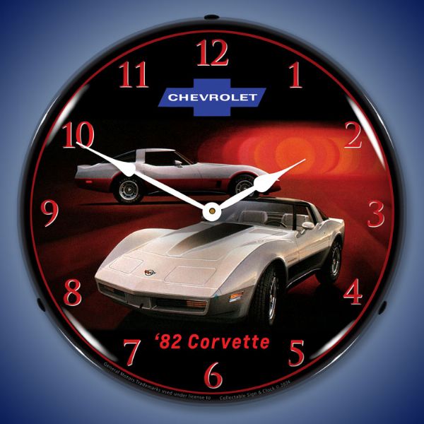 1982 C3 Corvette Clock