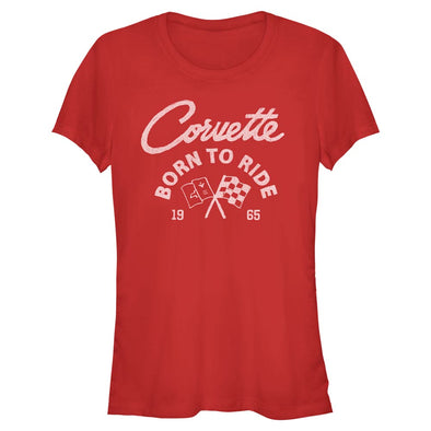 corvette-born-to-run-juniors-t-shirt