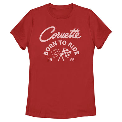 Corvette Born To Ride Women's T-Shirt