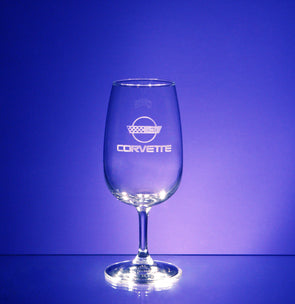 Corvette Logo Vina Wine Taster (2) - Choose Logo for Custom Etching