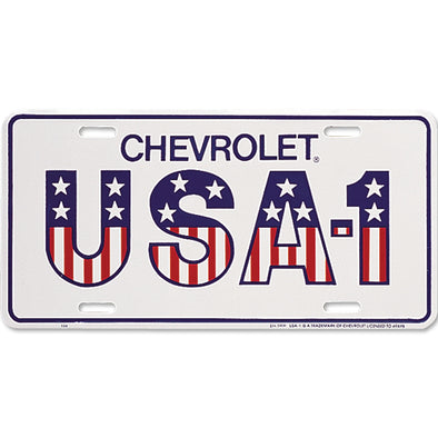 Heartbeat of America Chevrolet License Plate | Corvette Store Online