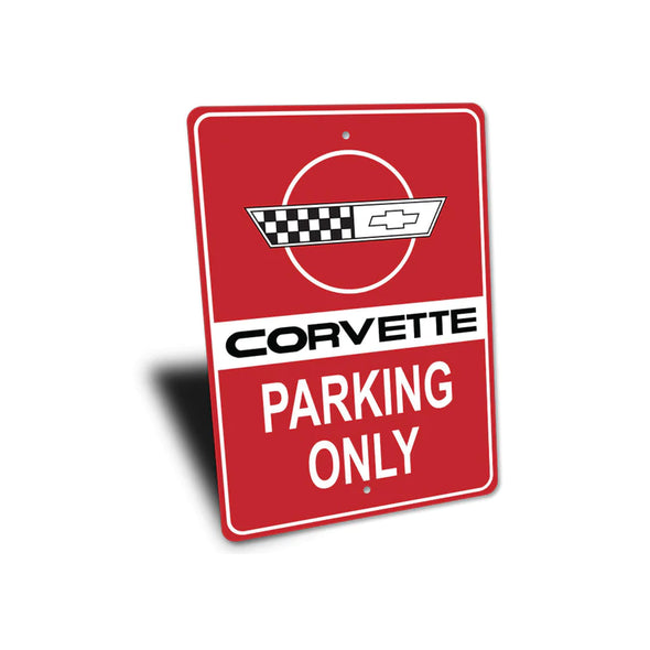 C4 Corvette Parking Only - Aluminum Sign
