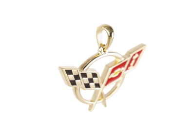 c5-corvette-emblem-pendant-14k-gold