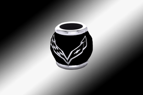 C7 Corvette Logo Pandora-Style Slide-On Bead - [Corvette Store Online]