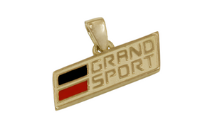 C7 Corvette Grand Sport Pendant - 14k Gold - [Corvette Store Online]