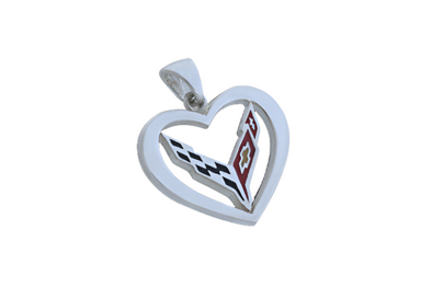 c8-corvette-heart-pendant-sterling-silver
