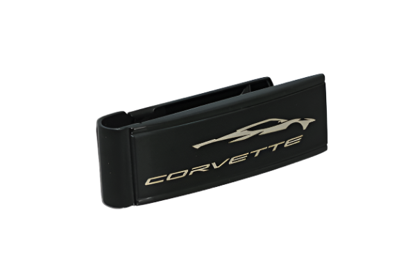 C8 Corvette Black Money Clip