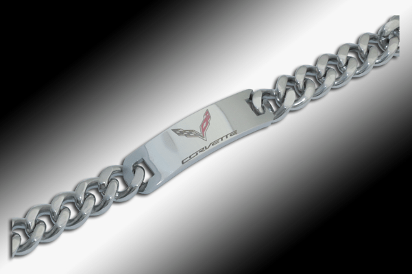 C7 Corvette Emblem Men's Bracelet