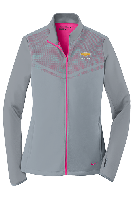 Ladies Chevrolet Gold Bowtie Chevron Therma-FIT Full-Zip Fleece Jacket