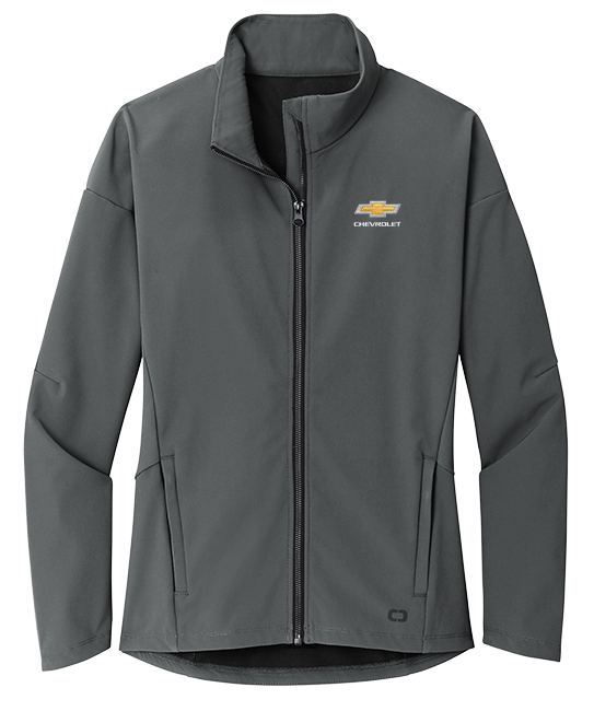 Ladies Chevrolet Gold Bowtie OGIO® Commuter Soft Shell Jacket