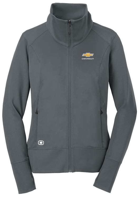 Ladies Chevrolet Gold Bowtie OGIO® Endurance Fulcrum Full Zip Jacket