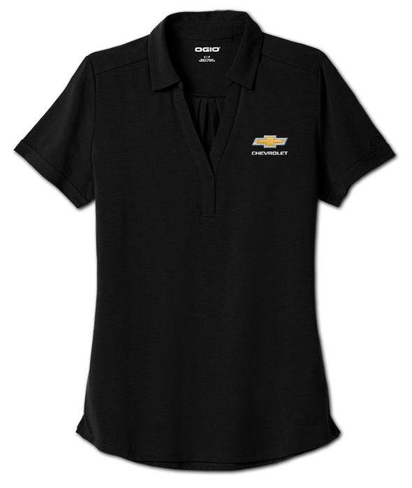 ladies-chevrolet-gold-bowtie-ogio®-limit-polo