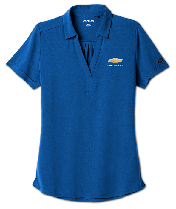 Ladies Chevrolet Gold Bowtie OGIO® Limit Polo