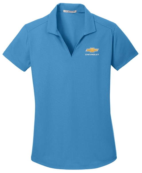 Ladies Chevrolet Gold Bowtie Performance Polo