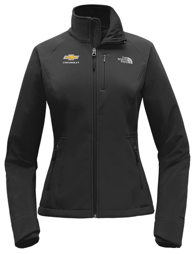 Ladies Chevrolet Gold Bowtie The North Face® Apex Soft Shell Jacket