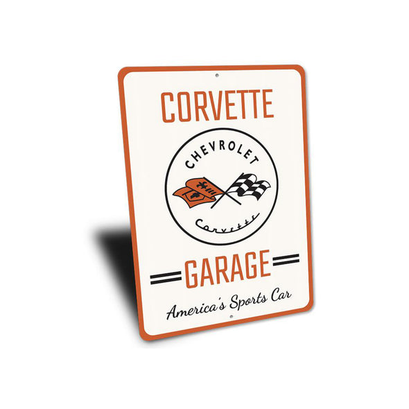 C1 Corvette Garage America's Sports Car Sign