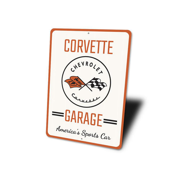 C1 Corvette Garage America's Sports Car Sign