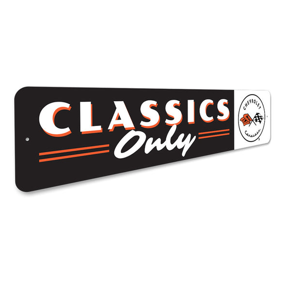 C1 Corvette Classics Only- Aluminum Sign