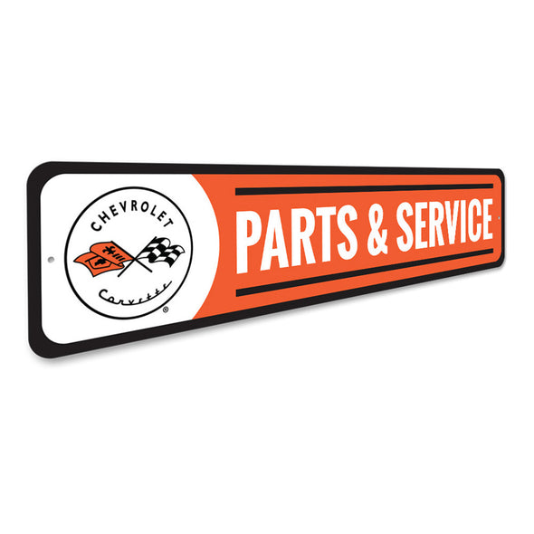 C1 Corvette Parts and Service - Aluminum Sign