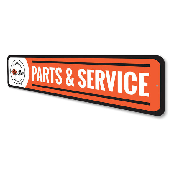 C1 Corvette Parts and Service - Aluminum Sign
