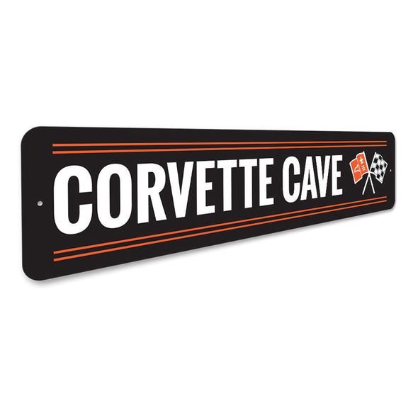 C2 Corvette Cave - Aluminum Sign