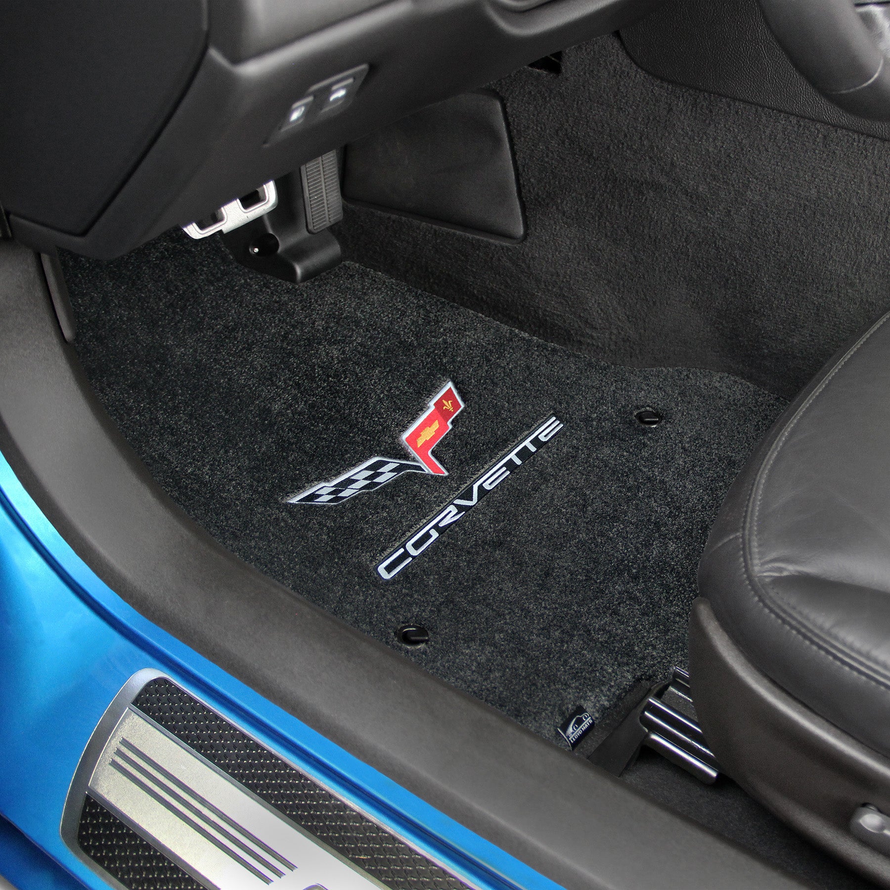 Corvette car shop mats