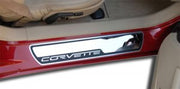 C6 Corvette | Doorsills | Outer Stock Pad Inserts | 2 pc | 2005-2007 - [Corvette Store Online]