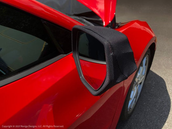 C8 Corvette NoviStretch™ Front End Mask Cover and Mirror Cover Bundle