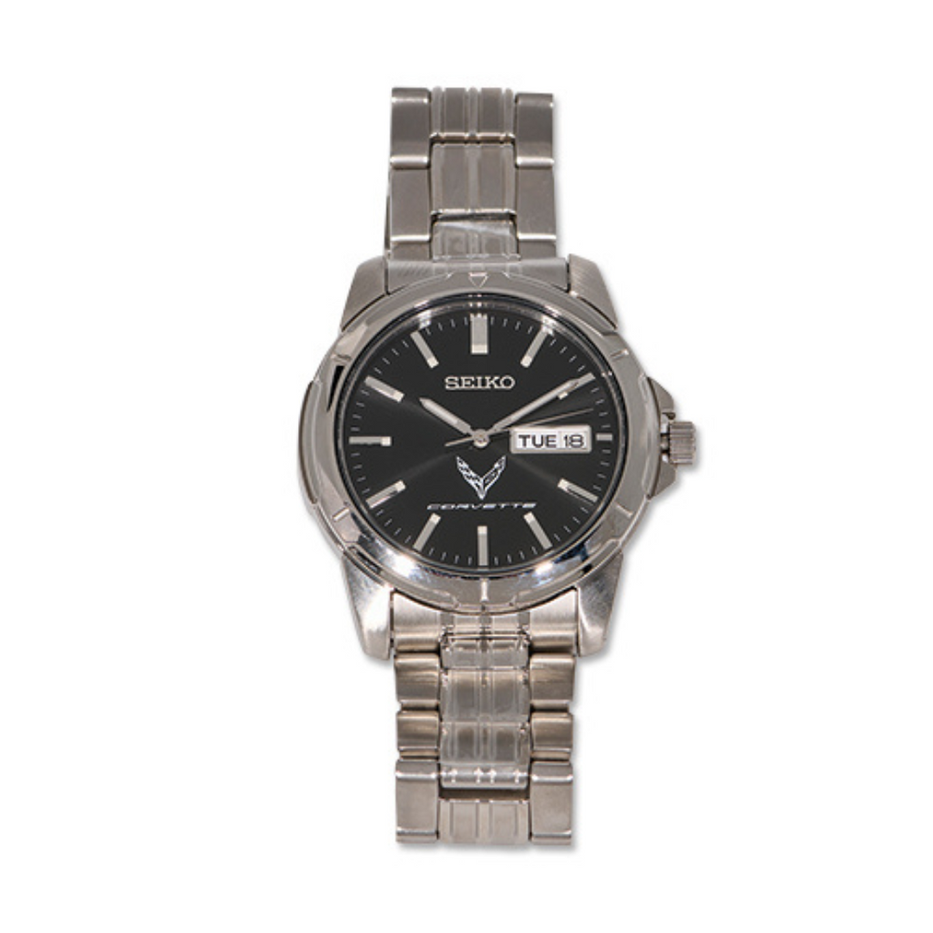 Men s C8 Corvette Seiko Watch Corvette Store Online