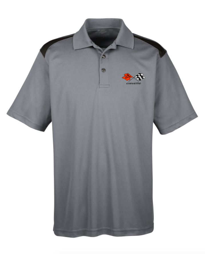 c3-corvette-mens-polo-shirt-heather-grey