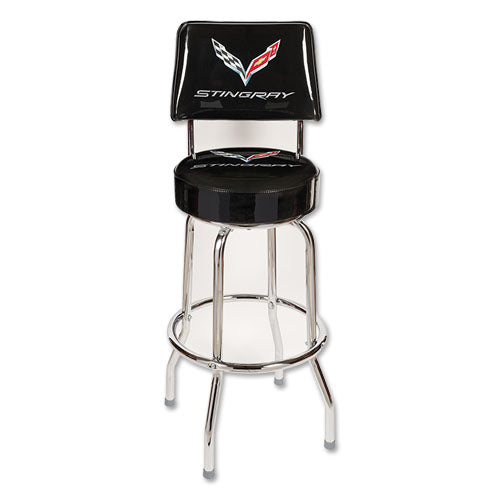 C7 Corvette Stingray Bar / Counter Stool With Back