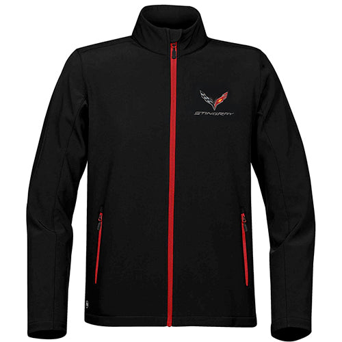 Men's C7 Corvette Stingray Soft Shell Jacket | Corvette Store Online