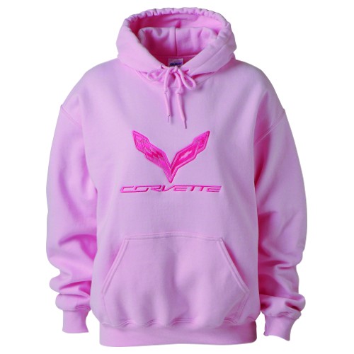 C7 Corvette Ladies Hooded Sweatshirt - [Corvette Store Online]