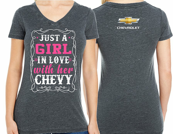 girl-in-love-with-her-chevy-tee