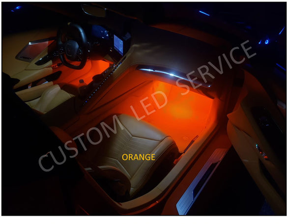 C8 Corvette Footwell LED Lighting Kit