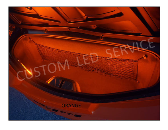 C8 Corvette Front & Rear Trunk LED Lighting Kit