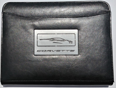 Next Generation Corvette Leather Padfolio - [Corvette Store Online]